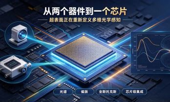 超表面芯片同步实现光谱偏振多维感知